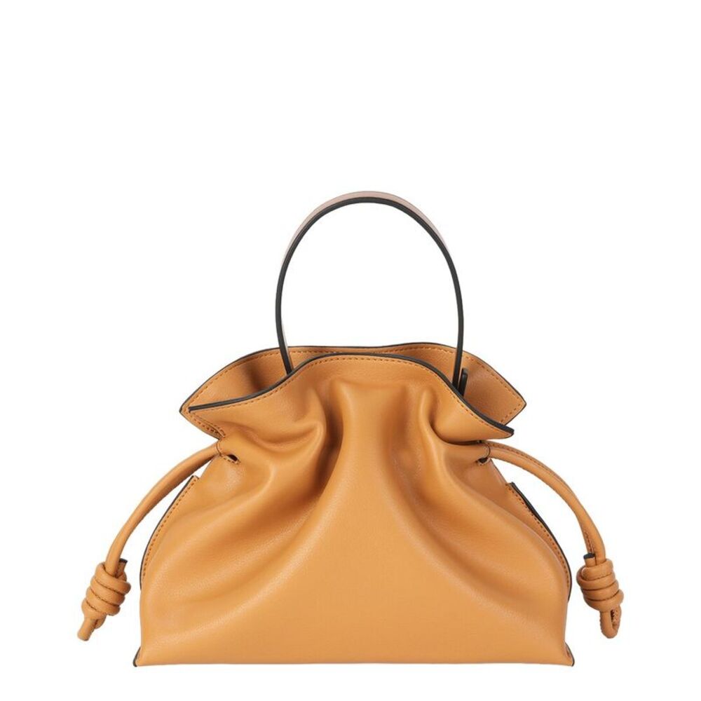 Tiffany & Fred Paris Soft Leather Bucket Bag, Tan